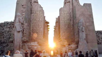 تعامد الشمس على معبد الكرنك بالأقصر - 5 أسرار لهذه الظاهرة