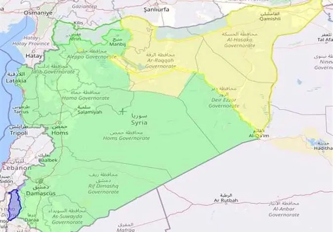 ما هي خريطة السيطرة في سوريا الآن - تغيرات سريعة في أرض الشام