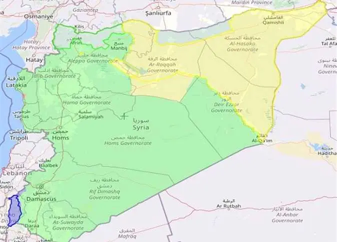 ما هي خريطة السيطرة في سوريا الآن - تغيرات سريعة في أرض الشام